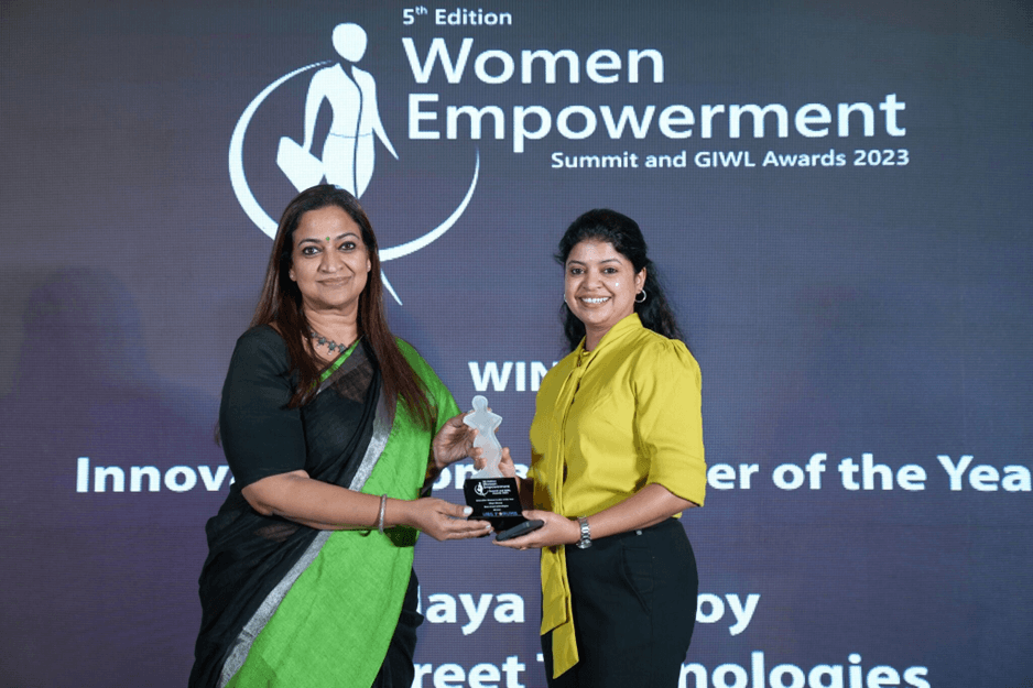 New Street Tech's Chief People's Officer, Maya Shenoy, wins "Innovative Woman Leader of the Year" Award