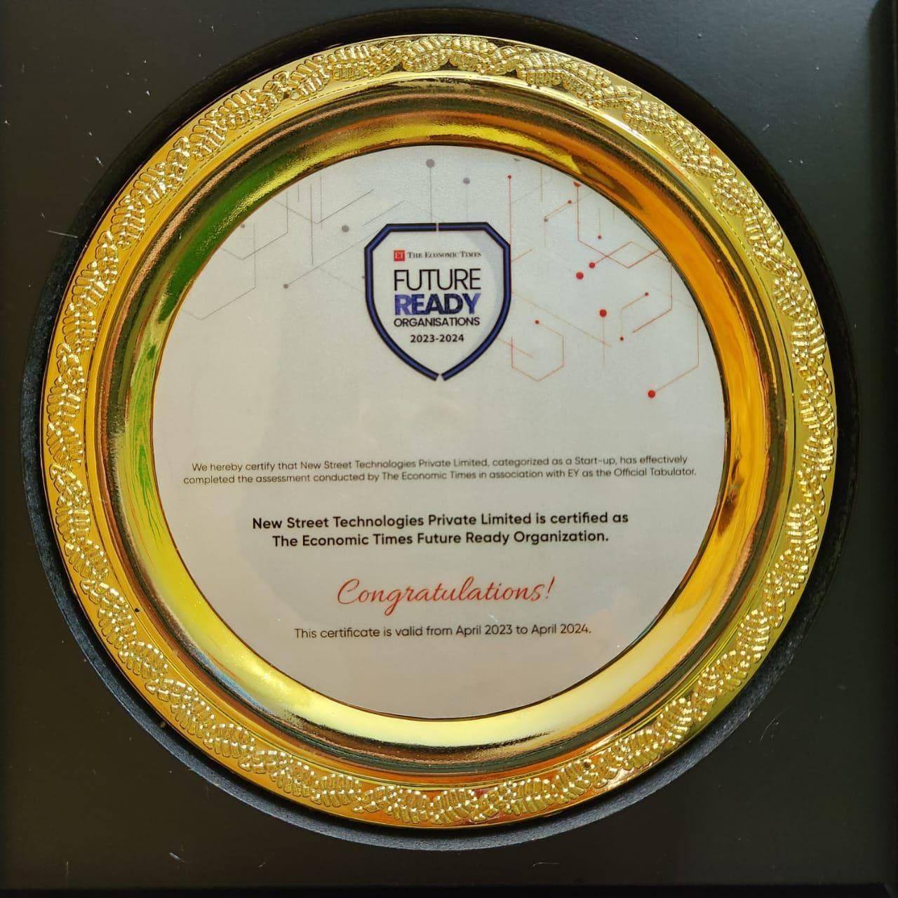 ET Future Ready Organizations Award